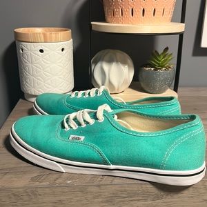 Teal Green Vans